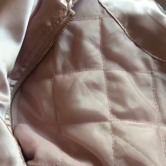 NWOT | Pink Bomber Jacket - Picture 3 of 3